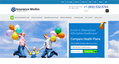 Desktop Screenshot of healthinsurancemedics.com