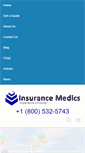 Mobile Screenshot of healthinsurancemedics.com